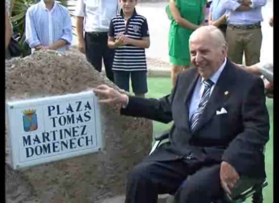 Inauguración de la Calle y Plaza Tomás Martínez Domenech